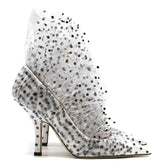 Polka Dot Pointed Toe Pumps Slip on Shallow Thin High Heels Fashion Novel Style Big Size Woman Shoes Spring Zapatillas Mujer