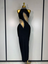 Women Sexy Rhinestone Black Sleeveless Mesh Patchwork New Arrival Stretch Bodycon Bandage Party Dresses Elegant Birthday Dress