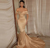 Glitter Sexy Sweetheart Mermaid Luxury Women's Evening dress Backless backpack and hip and floor cocktail formal party dress