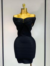 Fashion Sexy Strapless 2025 Black Off-shoulder Mini Bodycon Bandade Dress Celebrity Cocktail Party Luxury Birthday Club Dresses
