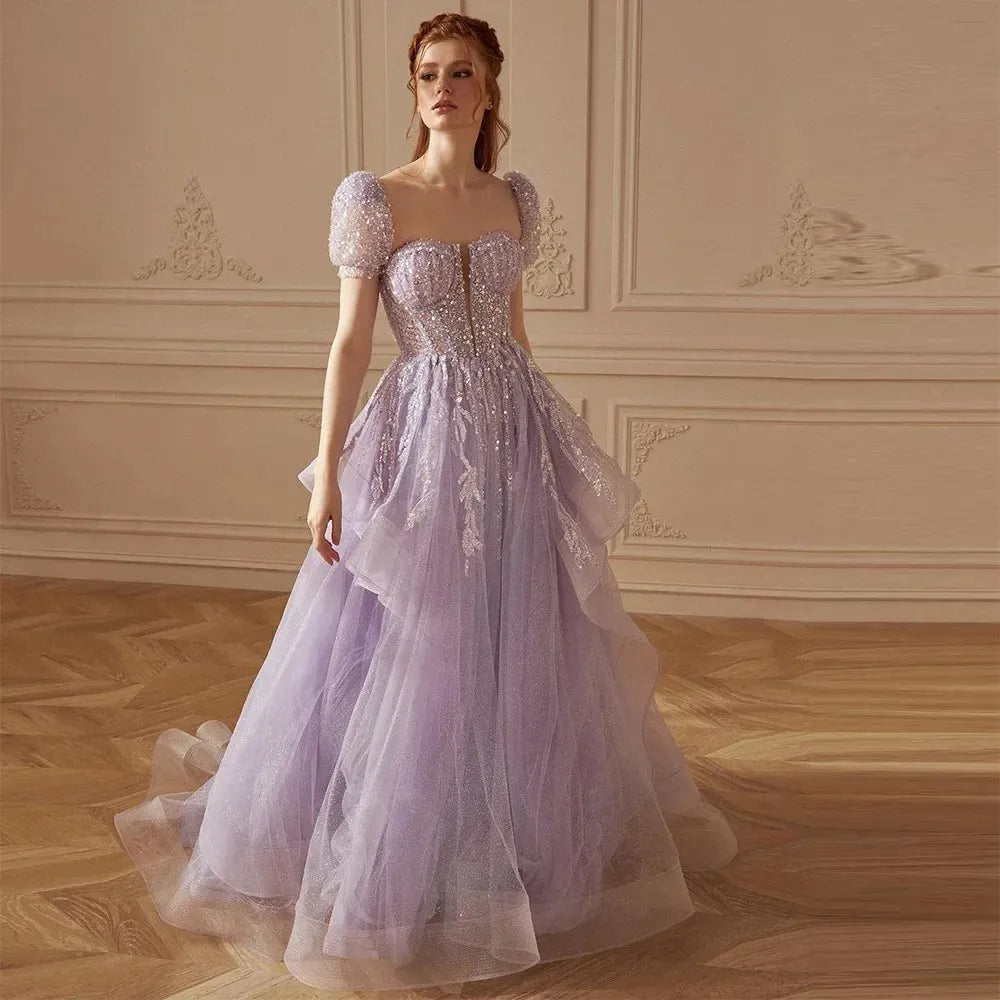 Wedding Party Dress Women Elegant Luxury Evening Dresses 2024 Suitable Dresses on Request Bridesmaid Dress Woman Prom Gown Robe picture color