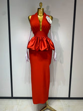 Women Sexy Backless Red Flower Maxi Long Bodycon Bandage Dress 2025 Celebrity Elegant Evening Party Nightclub Photo Shoot Dress