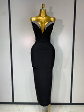 Women Sexy Strapless Sparkly Rhinestones Bodycon Bandage Long Dress Fashion Celebrate Evening Party Luxury Birthday Dresses