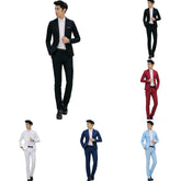 Men's Suits Formal Blazers Jacket Coat Pants Slim Business Suit Tuxedos Party Weddings Trousers Male Fashion Groom Tuxedos Suits