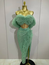 Shiny Sequins Top Short Skirt Two Pieces Set 2025 Women Sexy Celebrate Evening Prom Birthday Party Dress Nightclub Stage Outfit