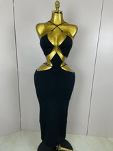 Sexy Halter Hollow Out Sleeveless Black Red Bodycon Long Bandage Dress 2025 Women Celebate Elegant Luxury Birthday Club Dress