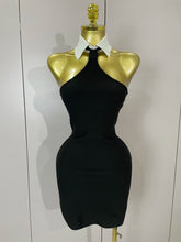 Sexy Backless White Shirt Collar Black Mini Bodycon Bandage Dress 2025 Women Elegant Evening Club Party Luxury Birthday Dresses