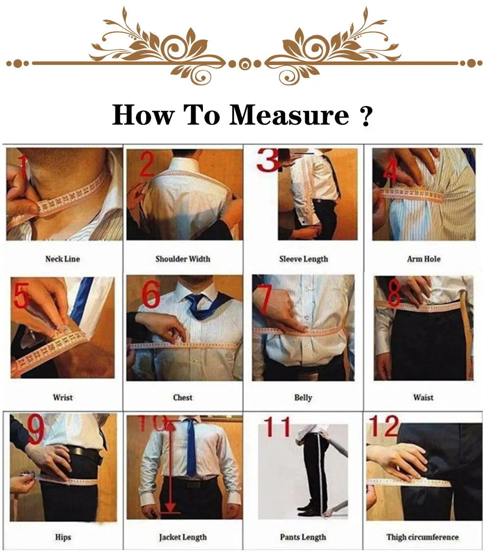 Luxurious Beaded Gold Appliques Men Suits Groom Wedding Tuxedos 3 Pieces Sets Male Prom Blazers Pants Outfit Terno Masculino