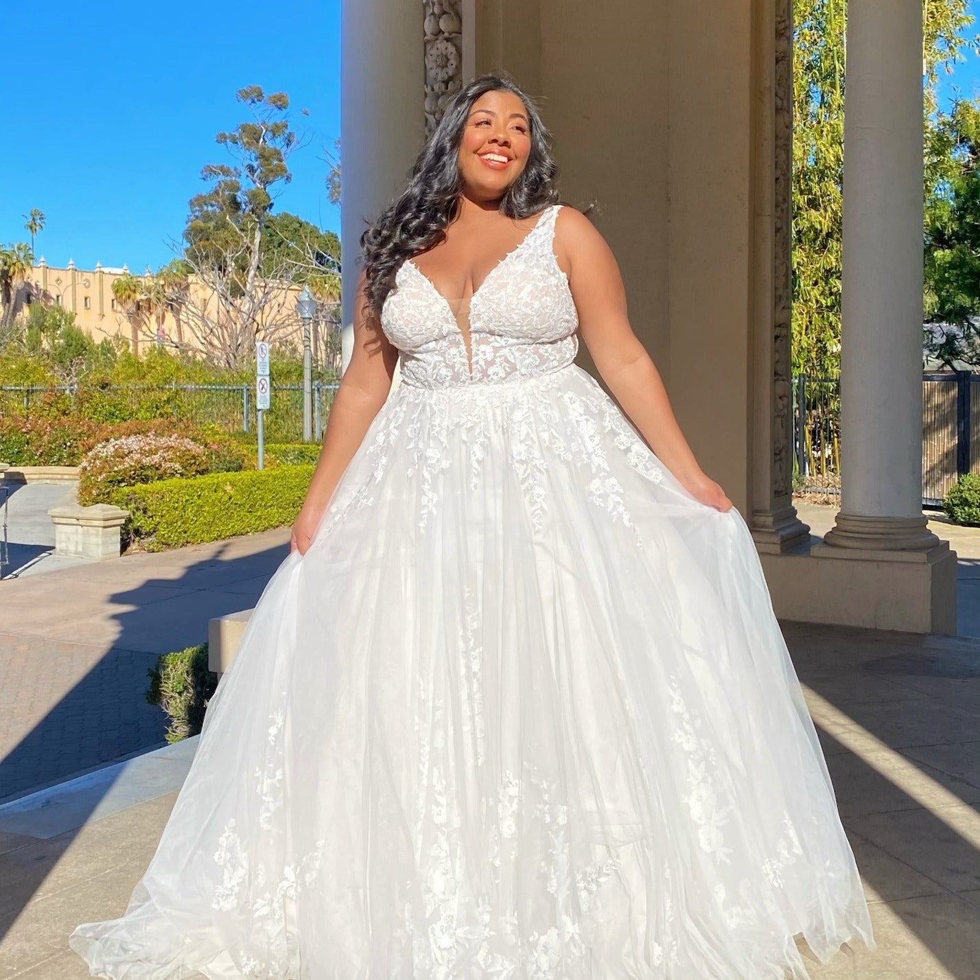 Più abito da sposa ad abiti da sposa lunghi abiti da sposa in pizzo tulle abito da sposa sweep treno giretidos de nolia plus size abito de mariee