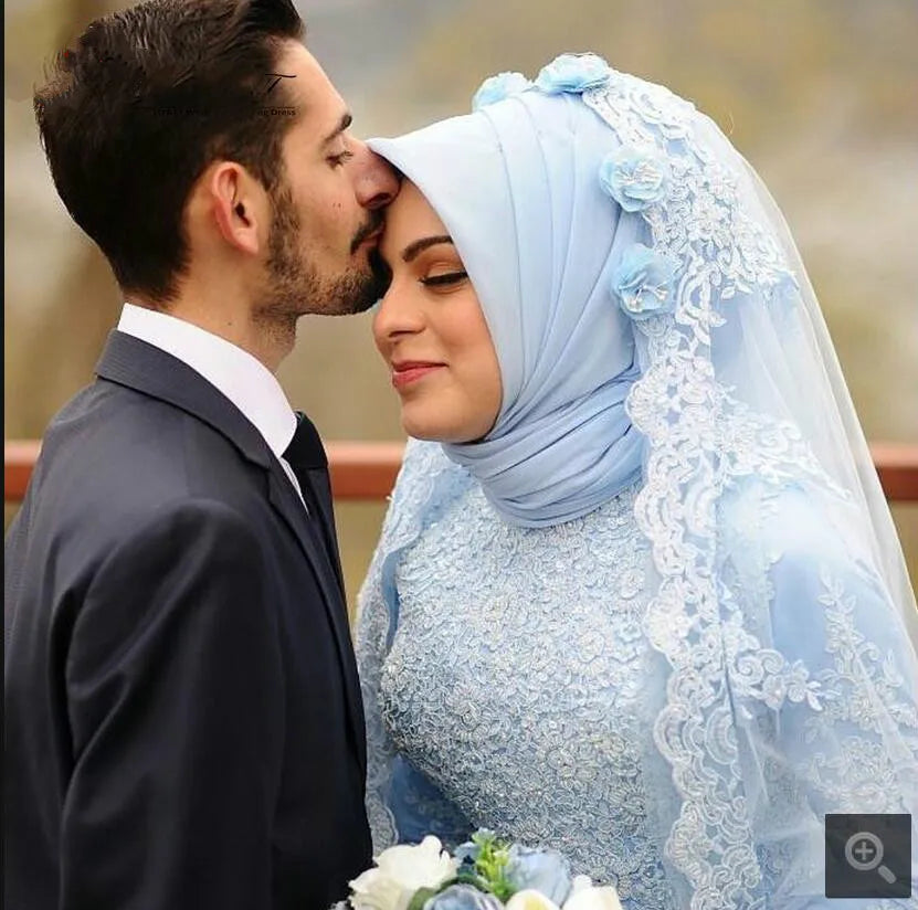 Robe De soirée arabe musulmane, manches longues, décolleté haut, Robe De bal pour femmes, avec voile et écharpe, 2022