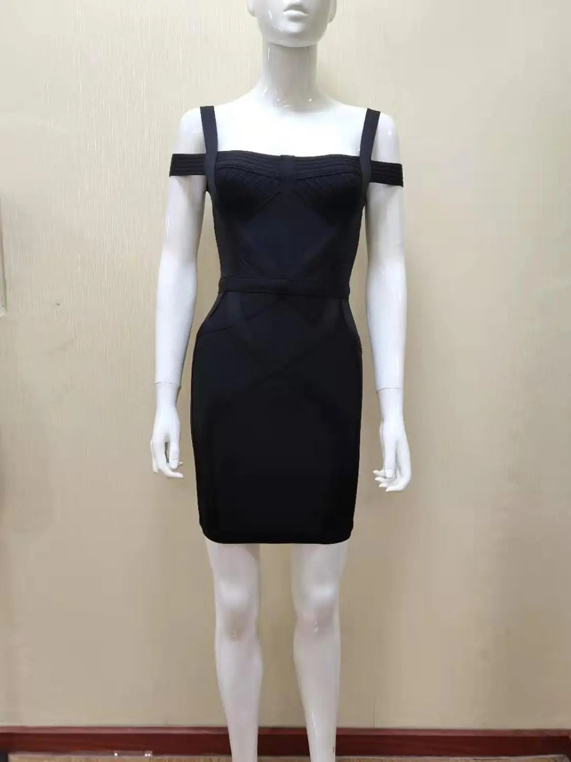Wholesale Vestidos Sexy Sleeveless Black Red Women Summer Bandage Dress 2022 Designer Fashion Evening Club Party Dress Vestido