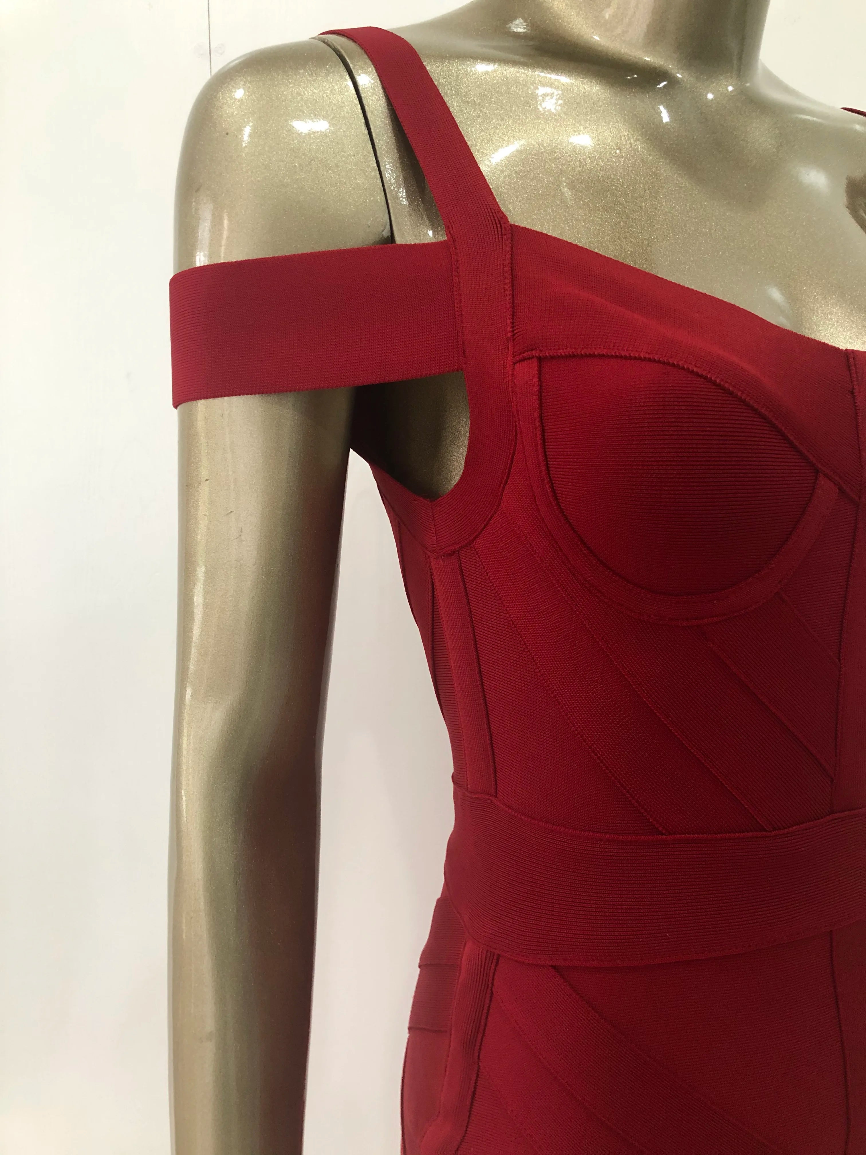 Wholesale Vestidos Sexy Sleeveless Black Red Women Summer Bandage Dress 2022 Designer Fashion Evening Club Party Dress Vestido