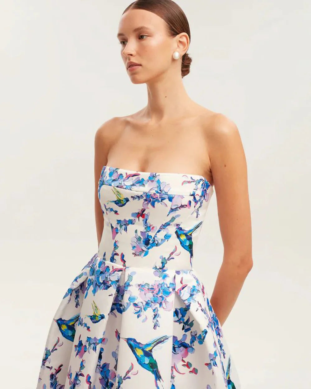 2024 New Summer Style Women Sexy Off the Shoulder Back Lace-up A-Line Long Maxi Dress Celebrate Birthday Party Girls' Dress