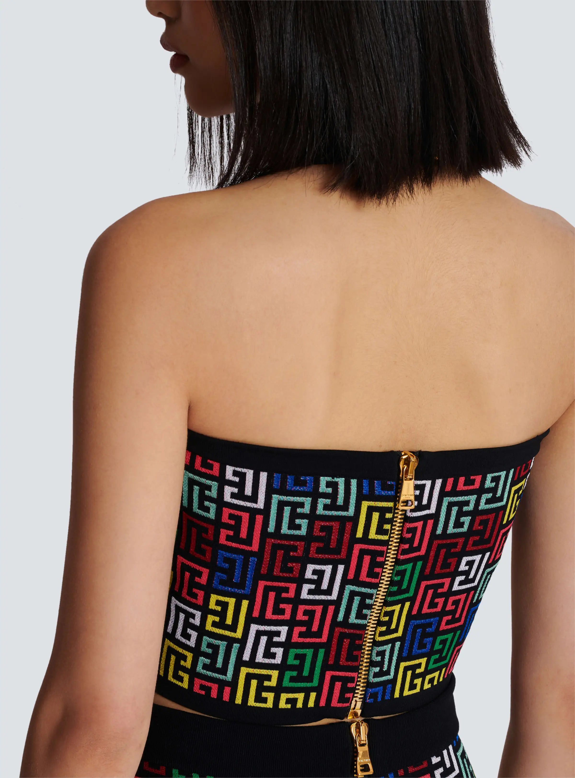 New Arrival Women Sexy Halter Backless 2 Pieces Bodycon Mini Dress Jacquared Off the Shoulder Celebrate Nightclub Party Outfit