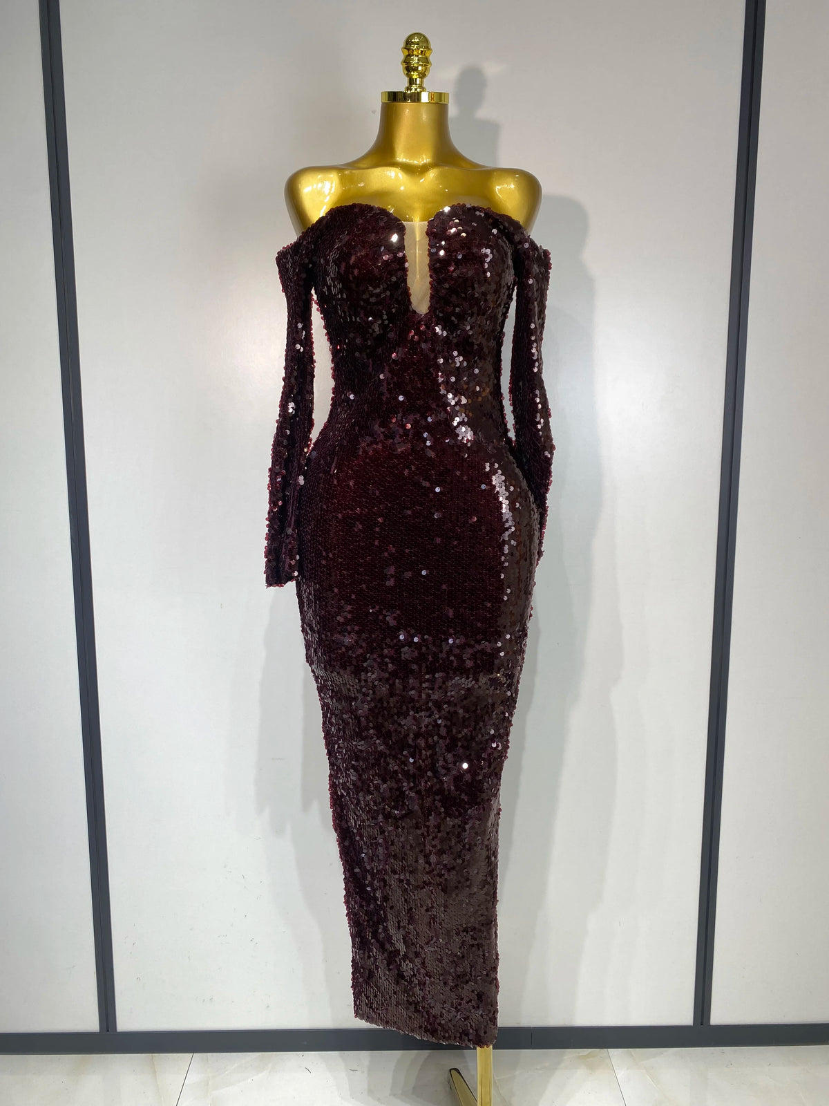 Women 2025 Luxury Sequin Celebrity Sexy Off Shoulder Long Bodycon Dress Elegant Evening Club Party  Fashion Birthday Dresses