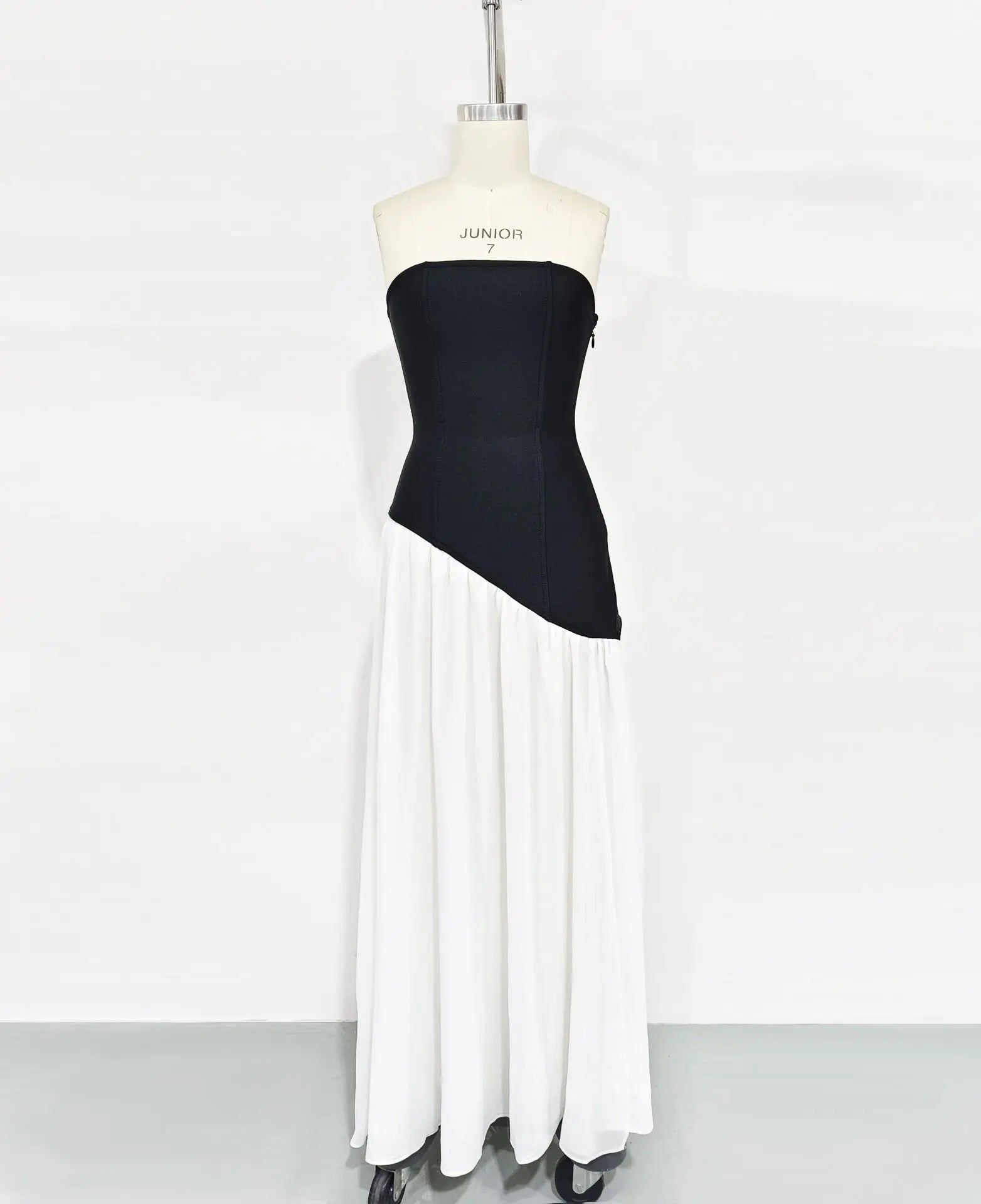 Wholesale Women Sexy Strapless Off the Shoulder Bodycon Long Maxi Dress Birthday Party Celebrate Cocktail Evening Outfit