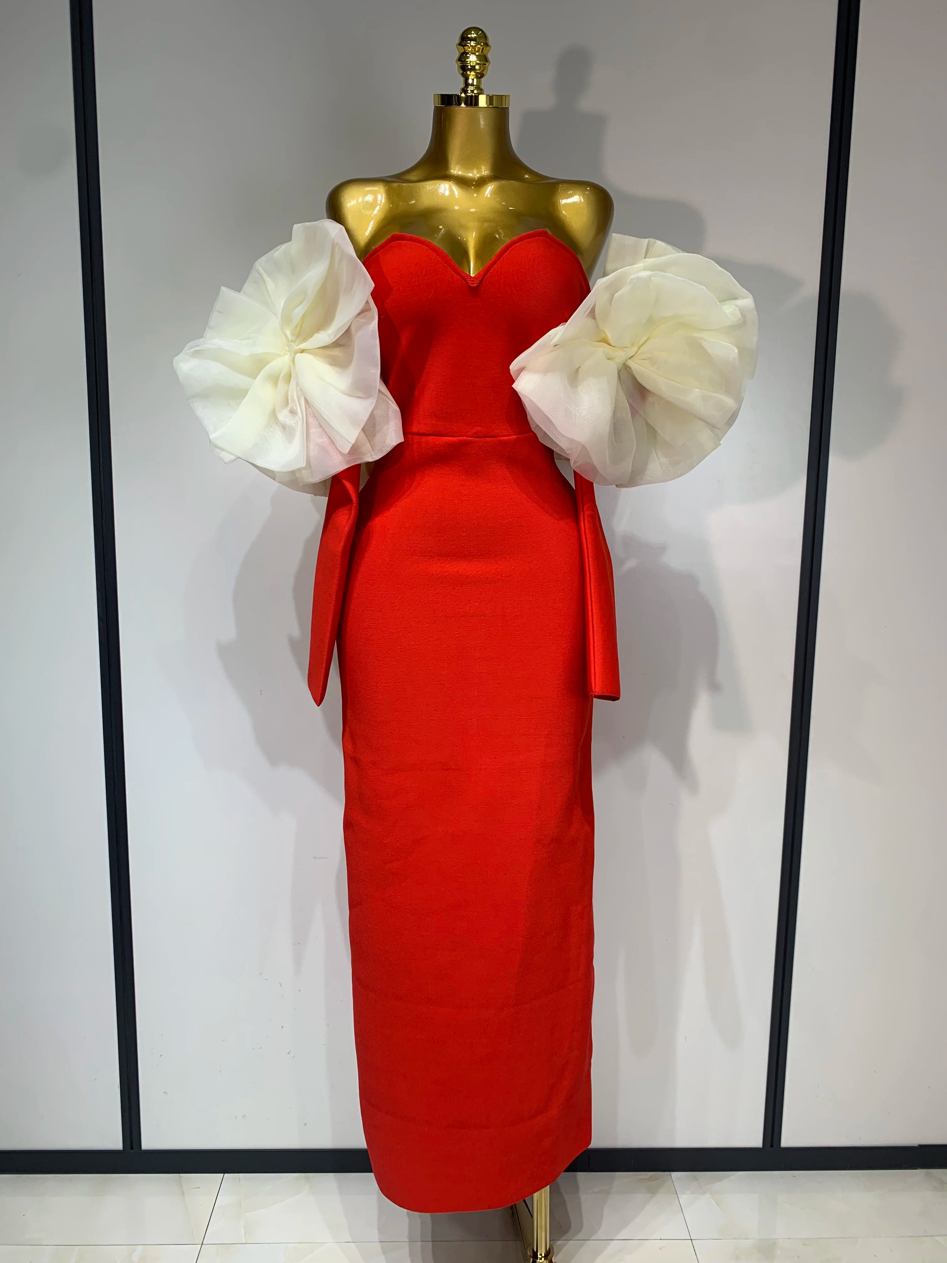 Women Sexy Off Shoulder Bodycon Bandage Dress 2025 Long Sleeved Celebrity Elegant Backless Dress Luxury Birthday Dresses