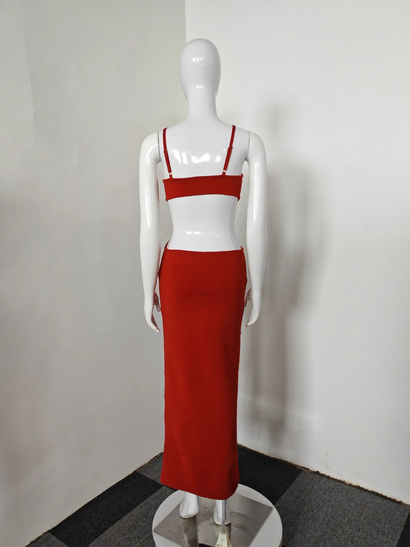 2025 New Summer Women Sleeveless Sexy Strap V-Neck Bodycon Long Bandage Dress Celebrate Fashion Mermaid Evening Party Dress