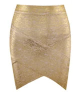 High Quality Ladies Rayon Thick Short Rayon Bandage Skirt Cocktail Party Cute Mini Skirt Vestidos
