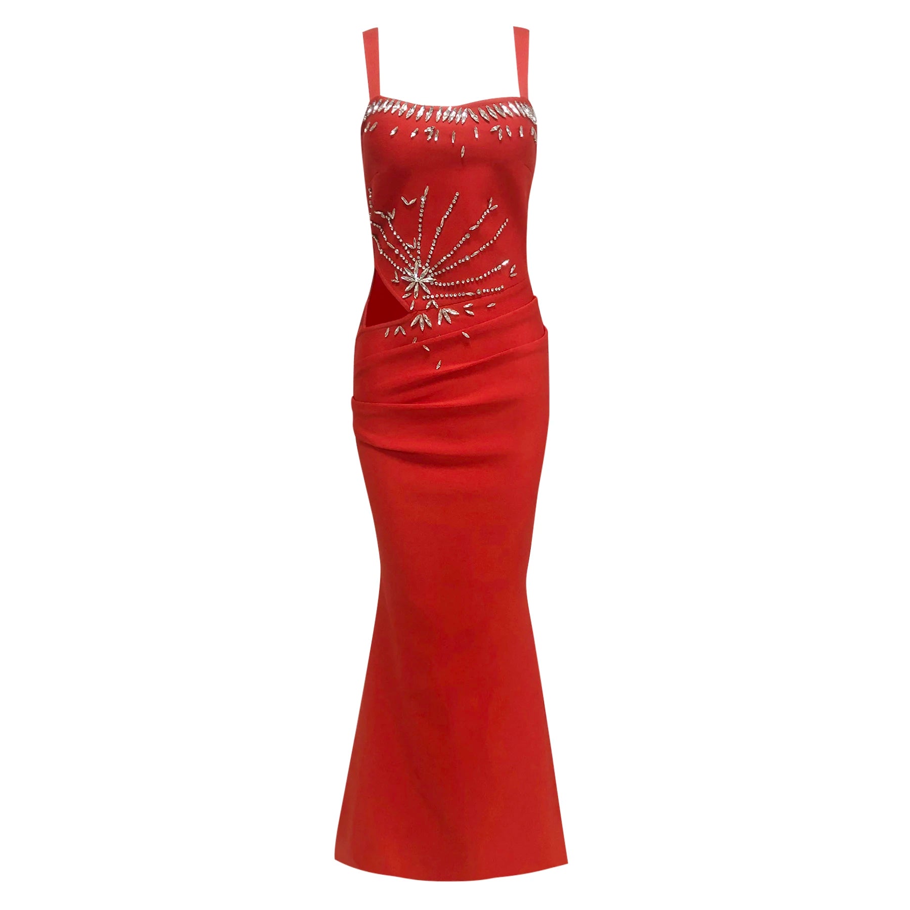 2025 New Fashion Women Sleeveless Sexy Square Collar Shinning Crystal Bodycon Long Bandage Dress Celebrate Evening Party Outfit